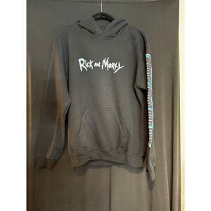 Youth Rick & Morty Hooded Sweatshirt Size S